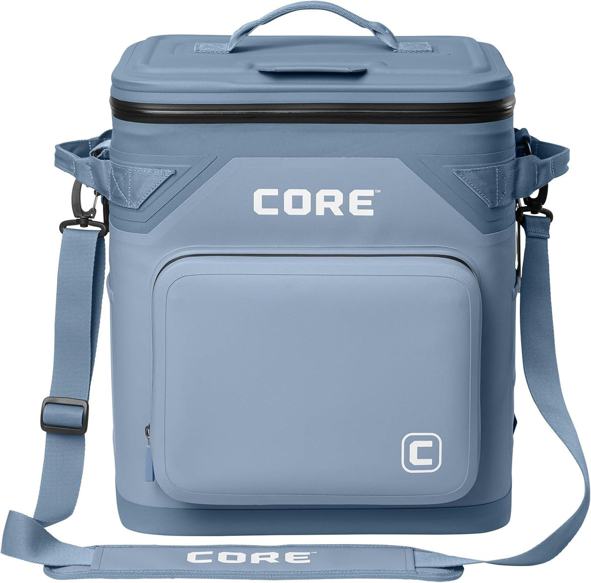 Magnetic Leak Proof Soft Cooler with Waterproof Zipper | Insulated Bag Portable Ice Chest Box | Best Soft Cooler for Food & Beverages for Tailgating, Car Camping, Travel, and Family Beach Picnics