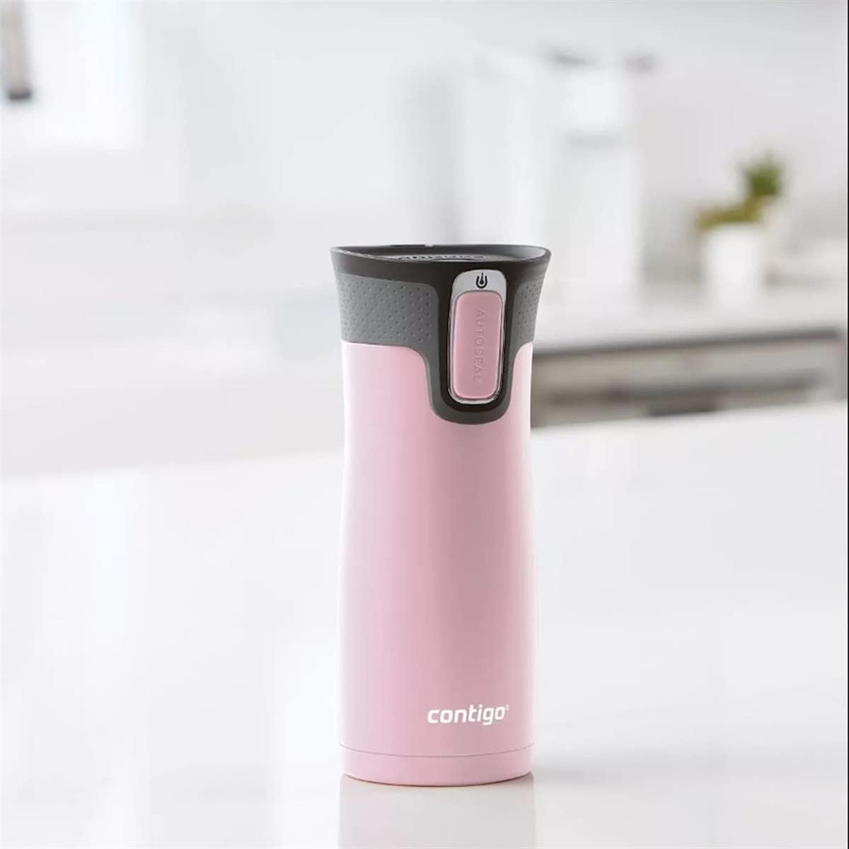 West Loop Autoseal Travel Mug, Stainless Steel Thermal Mug, Vacuum Flask, Leakproof Tumbler, Coffee Mug with BPA-Free Easy-Clean Lid