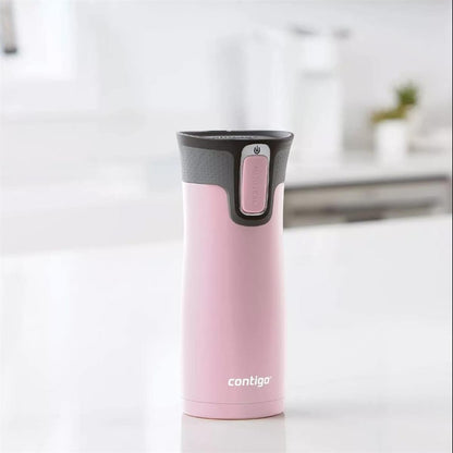 West Loop Autoseal Travel Mug, Stainless Steel Thermal Mug, Vacuum Flask, Leakproof Tumbler, Coffee Mug with BPA-Free Easy-Clean Lid