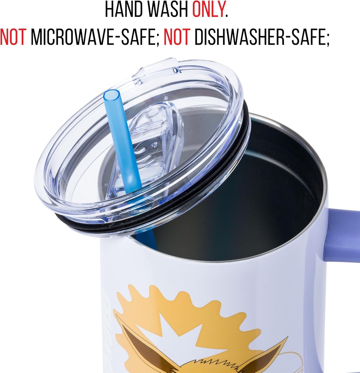 Lilo and Stitch Wink Face, Stainless Steel Tumbler, 40oz | Make Some Waves, Rhinestone, Disney, Double Walled, Includes Handle and Straw, Fits in Cup Holder, 1.18 Liters - Colors B