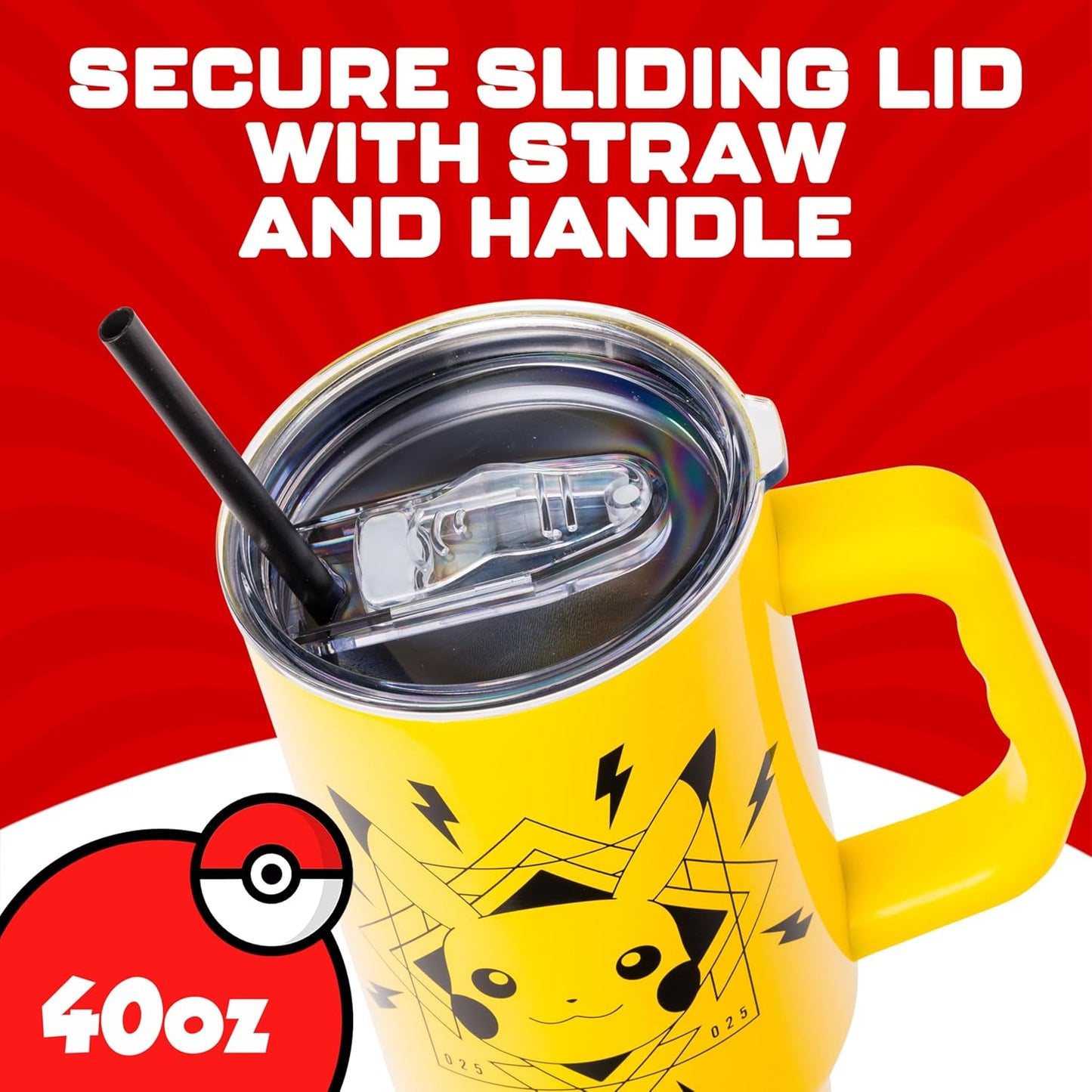 Lilo and Stitch Wink Face, Stainless Steel Tumbler, 40oz | Make Some Waves, Rhinestone, Disney, Double Walled, Includes Handle and Straw, Fits in Cup Holder, 1.18 Liters - Colors B