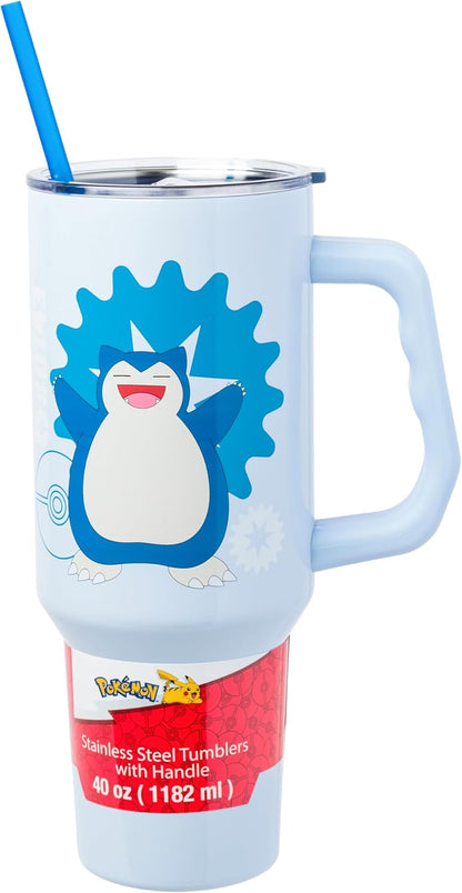 Lilo and Stitch Wink Face, Stainless Steel Tumbler, 40oz | Make Some Waves, Rhinestone, Disney, Double Walled, Includes Handle and Straw, Fits in Cup Holder, 1.18 Liters - Colors B