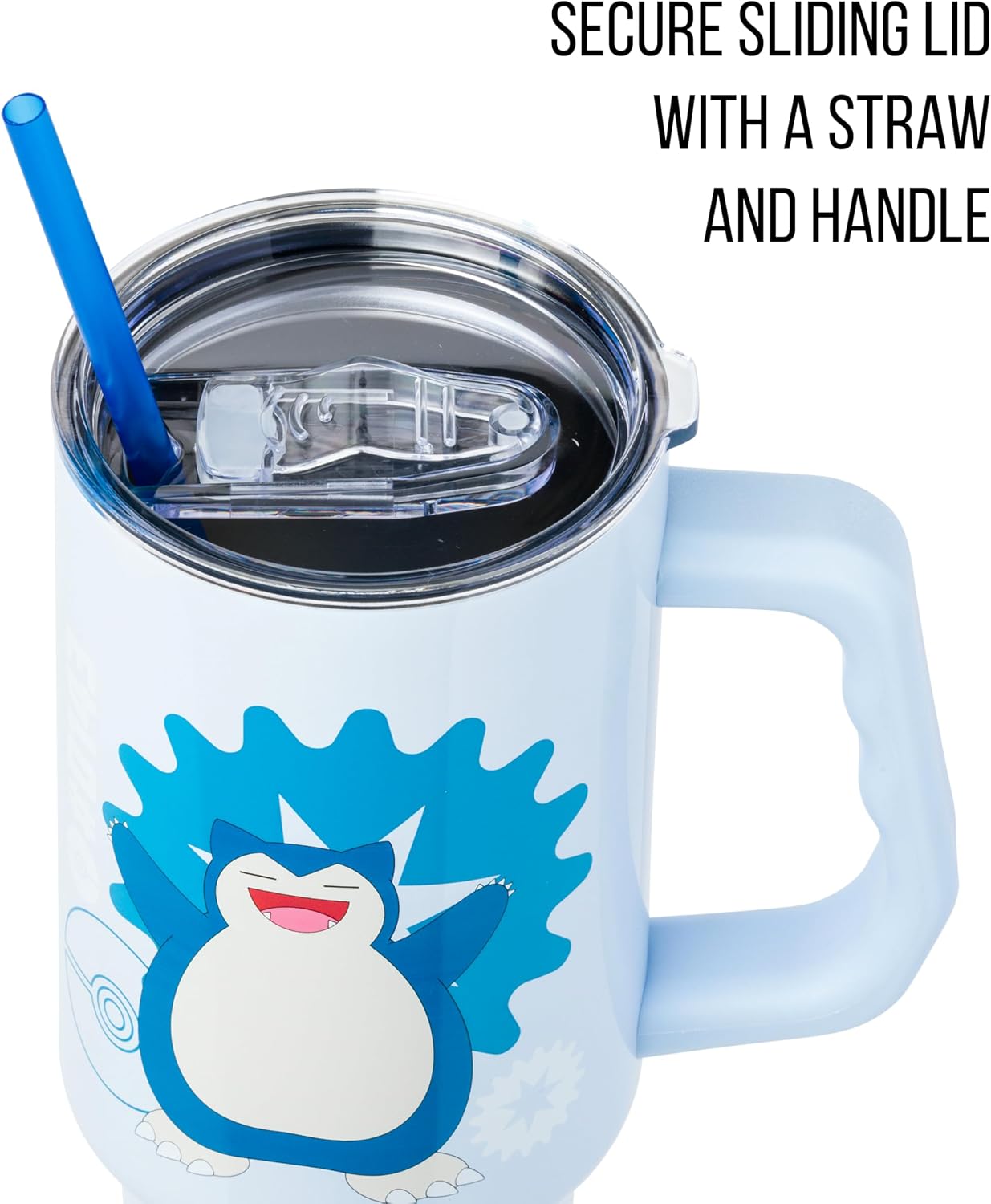 Lilo and Stitch Wink Face, Stainless Steel Tumbler, 40oz | Make Some Waves, Rhinestone, Disney, Double Walled, Includes Handle and Straw, Fits in Cup Holder, 1.18 Liters - Colors B