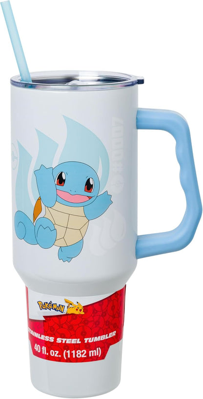 Lilo and Stitch Wink Face, Stainless Steel Tumbler, 40oz | Make Some Waves, Rhinestone, Disney, Double Walled, Includes Handle and Straw, Fits in Cup Holder, 1.18 Liters - Colors B