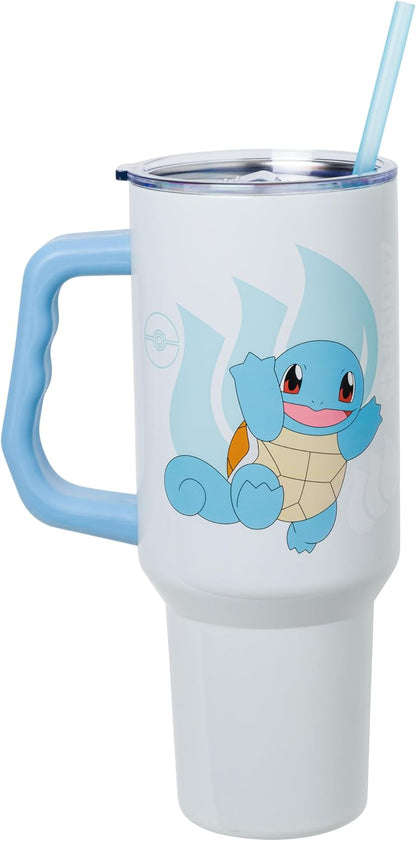 Lilo and Stitch Wink Face, Stainless Steel Tumbler, 40oz | Make Some Waves, Rhinestone, Disney, Double Walled, Includes Handle and Straw, Fits in Cup Holder, 1.18 Liters - Colors B