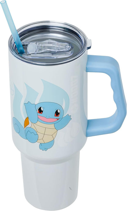 Lilo and Stitch Wink Face, Stainless Steel Tumbler, 40oz | Make Some Waves, Rhinestone, Disney, Double Walled, Includes Handle and Straw, Fits in Cup Holder, 1.18 Liters - Colors B