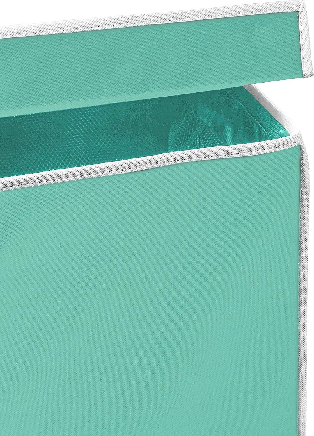 Double Laundry Hamper with Lid & Removable Bags, Dark Gray