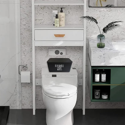 Flushable Baby Wipes Dispenser for Bathroom,8.2"L x 4.9"W x 3.9"H