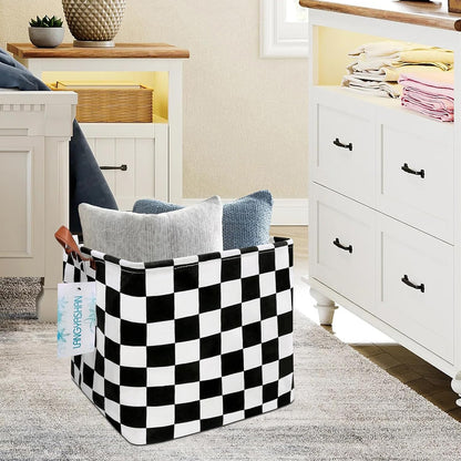 Square Storage Baskets Children Shelves Gift Toy Organizer Room Geometric