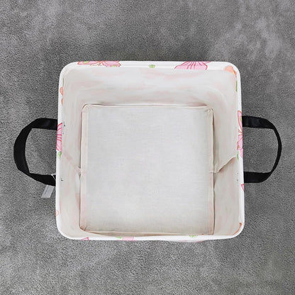 Square Storage Baskets Children Shelves Gift Toy Organizer Room Geometric