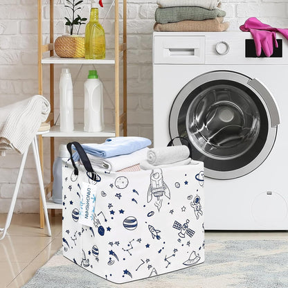 Square Storage Baskets Children Shelves Gift Toy Organizer Room Geometric