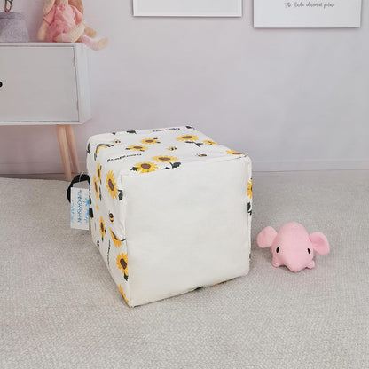 Square Storage Baskets Children Shelves Gift Toy Organizer Room Geometric
