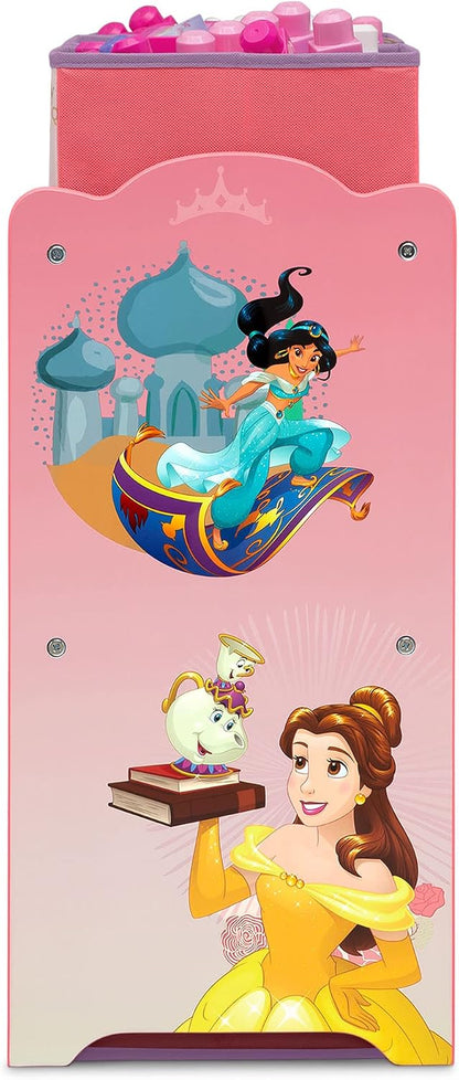 Design & Store 6 Bin Toy Storage Organizer, Disney Princess