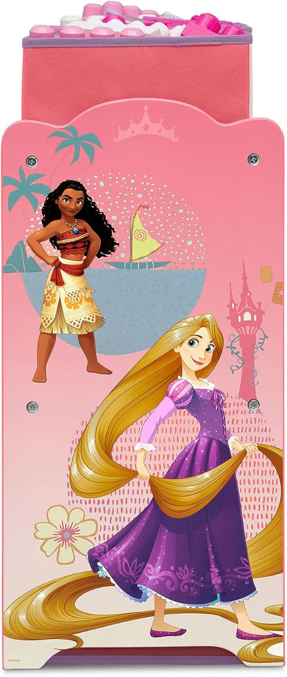 Design & Store 6 Bin Toy Storage Organizer, Disney Princess