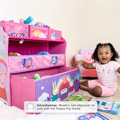 Design & Store 6 Bin Toy Storage Organizer, Disney Princess