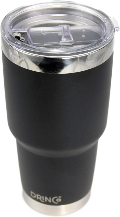 20 oz Stainless Steel Tumbler | Double Walled Vacuum Insulated Mug With Lid, 2 Straws, For Hot & Cold Drinks (20oz Island Pink, 20oz)