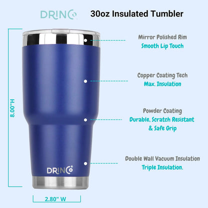 20 oz Stainless Steel Tumbler | Double Walled Vacuum Insulated Mug With Lid, 2 Straws, For Hot & Cold Drinks (20oz Island Pink, 20oz)