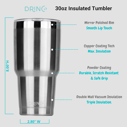 20 oz Stainless Steel Tumbler | Double Walled Vacuum Insulated Mug With Lid, 2 Straws, For Hot & Cold Drinks (20oz Island Pink, 20oz)