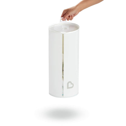 ® Toss™ Portable Disposable Diaper Pail, Holds up to 30 Newborn Diapers, 1 Pack, White