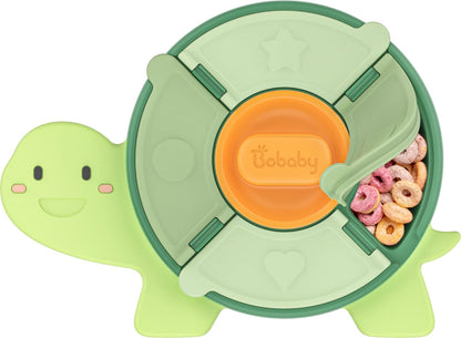 Silicone Snack Containers for Kids | Toddler Snack Box 5 Compartment