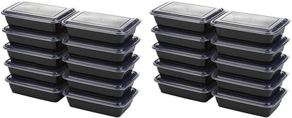 Meal Prep Containers, Single Compartment 10-Pack