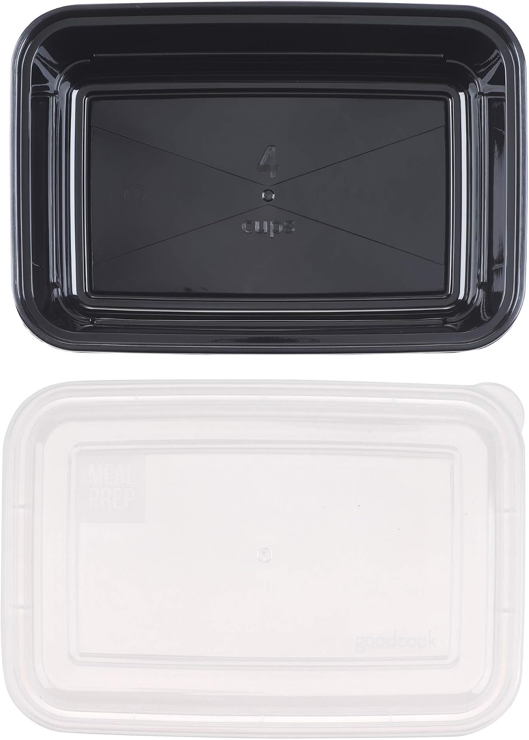 Meal Prep Containers, Single Compartment 10-Pack