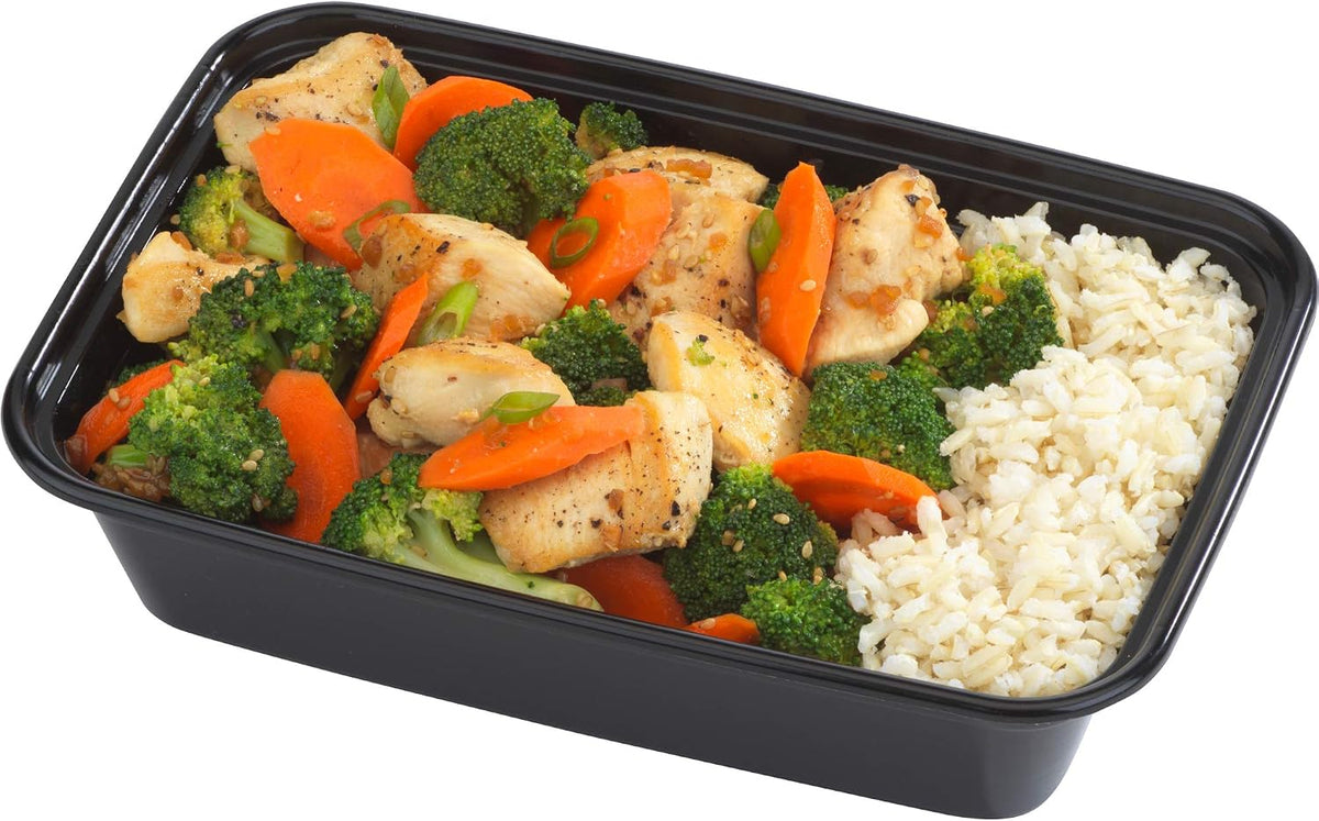 Meal Prep Containers, Single Compartment 10-Pack