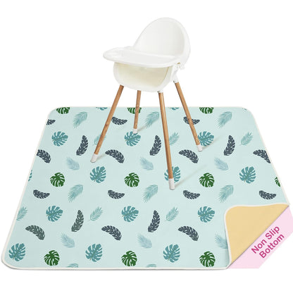 Splat Mat for Under High Chair, Waterproof & Mess-Proof Floor Mat
