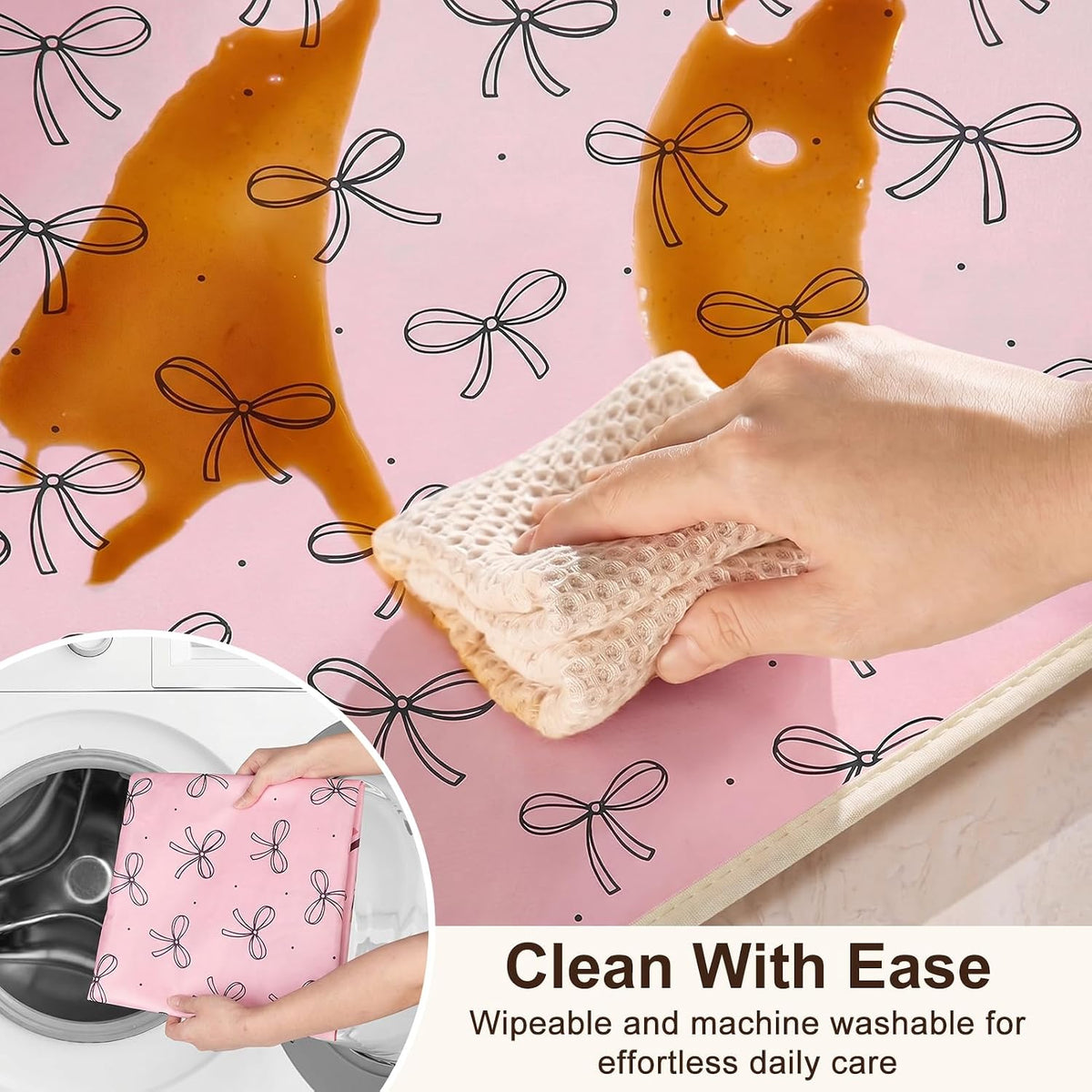 Splat Mat for Under High Chair, Waterproof & Mess-Proof Floor Mat