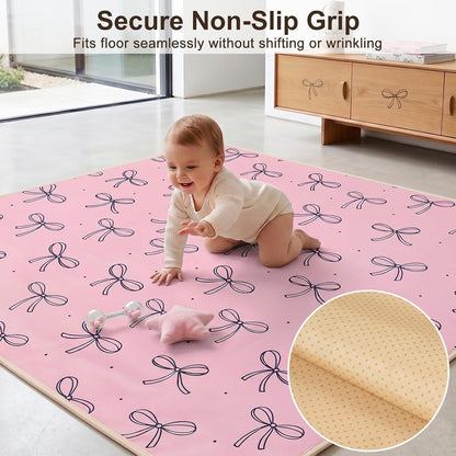 Splat Mat for Under High Chair, Waterproof & Mess-Proof Floor Mat
