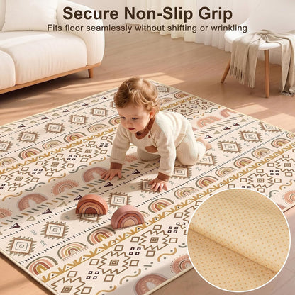 Splat Mat for Under High Chair, Waterproof & Mess-Proof Floor Mat