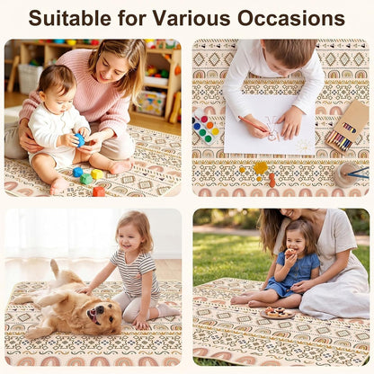 Splat Mat for Under High Chair, Waterproof & Mess-Proof Floor Mat