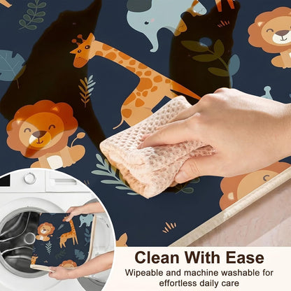 Splat Mat for Under High Chair, Waterproof & Mess-Proof Floor Mat