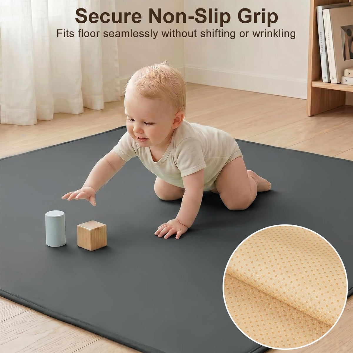 Splat Mat for Under High Chair, Waterproof & Mess-Proof Floor Mat
