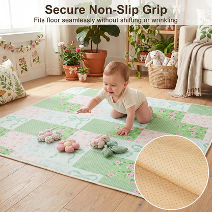 Splat Mat for Under High Chair, Waterproof & Mess-Proof Floor Mat