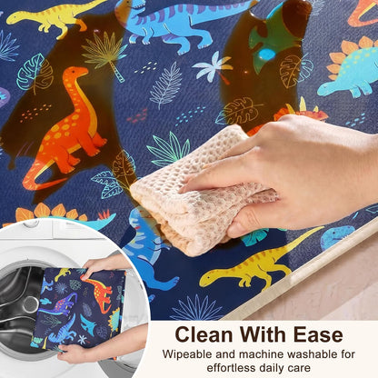 Splat Mat for Under High Chair, Waterproof & Mess-Proof Floor Mat