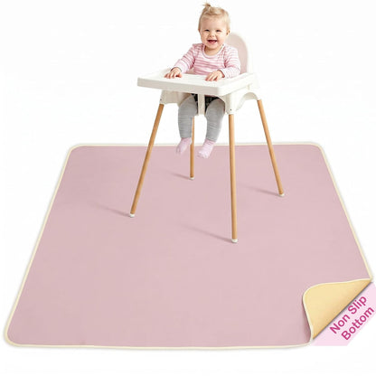 Splat Mat for Under High Chair, Waterproof & Mess-Proof Floor Mat