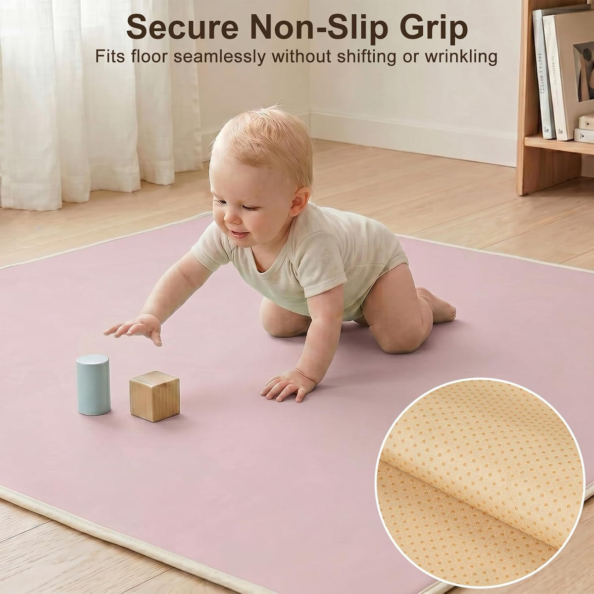 Splat Mat for Under High Chair, Waterproof & Mess-Proof Floor Mat