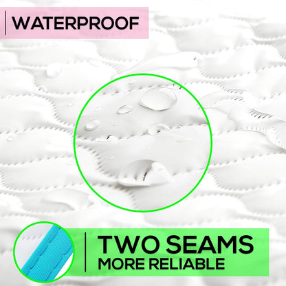 Changing Mat - Biggest Waterproof & Reusable Portable Changing Pad 25.5"x31.5" for Change Diaper in Any Places On the Go - Wipeable Compact Baby Change Cover Liner - Unisex Design for Girls & Boys