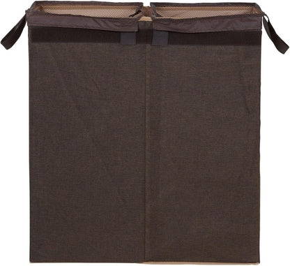 5620 Collapsible Single Laundry Hamper with Magnetic Lid - Grey
