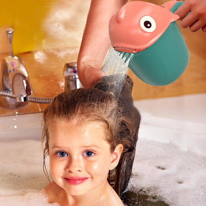 Bath Rinse Cup for Kids Shampoo Rinser with Easy Grip Handle