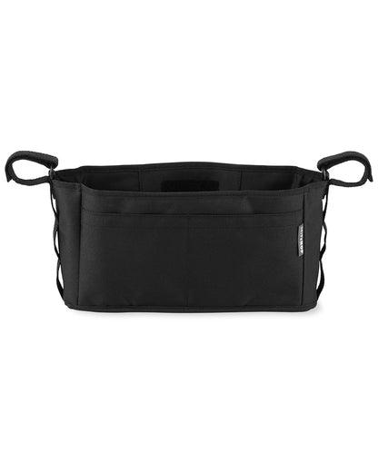 Ultimate Stroller Organizer Universal Fit with Adjustable Straps, Magnetic Flaps and Convertible Design that fits 40 oz. Tumblers, Oat