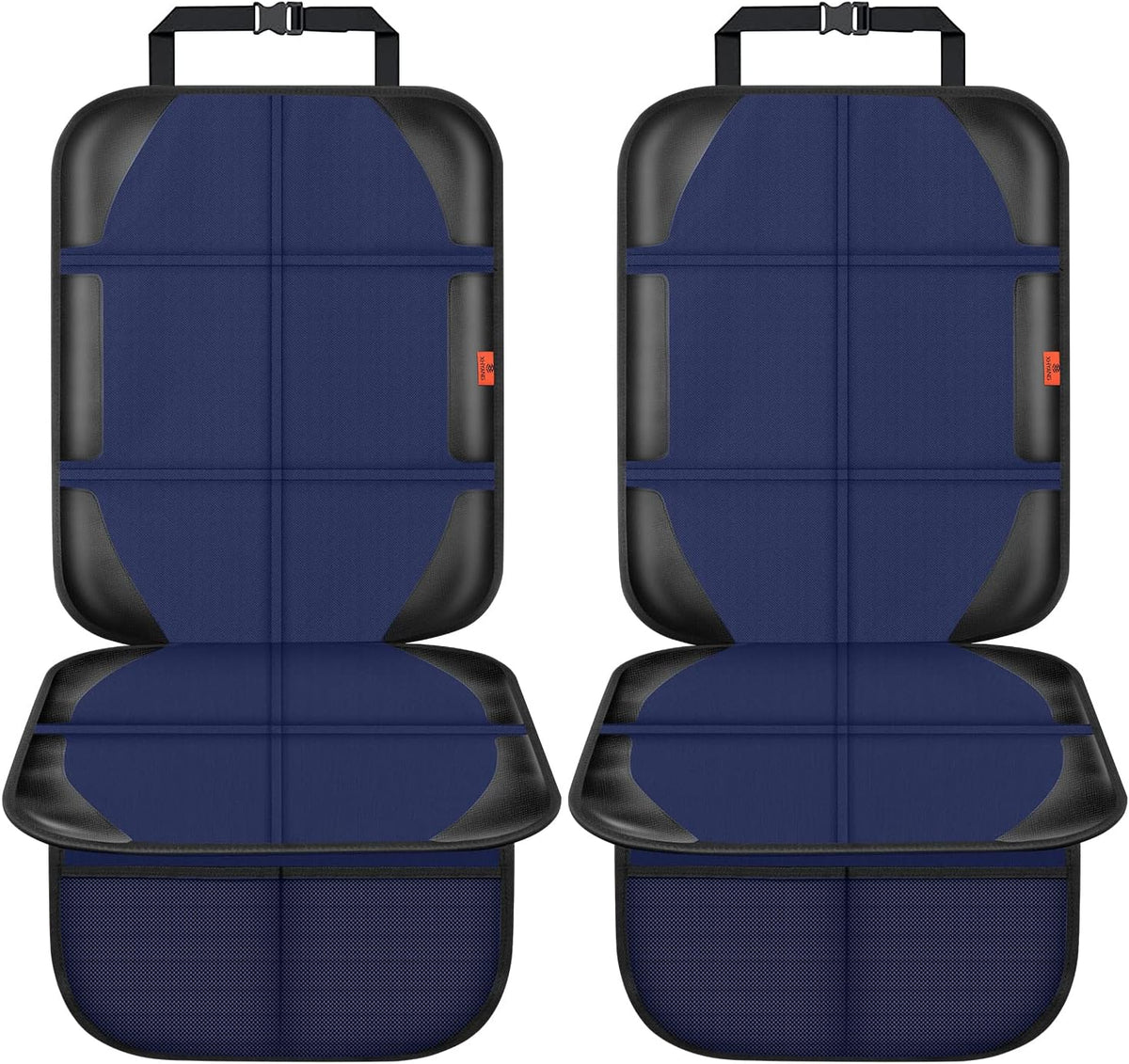 Auto Car Seat Protectors Baby Carseat Waterproof & Durable 600D Fabric for Child Baby Car Seat Mat Vehicle Pet Cover 2 Storage Pockets
