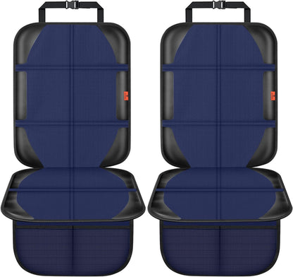 Auto Car Seat Protectors Baby Carseat Waterproof & Durable 600D Fabric for Child Baby Car Seat Mat Vehicle Pet Cover 2 Storage Pockets