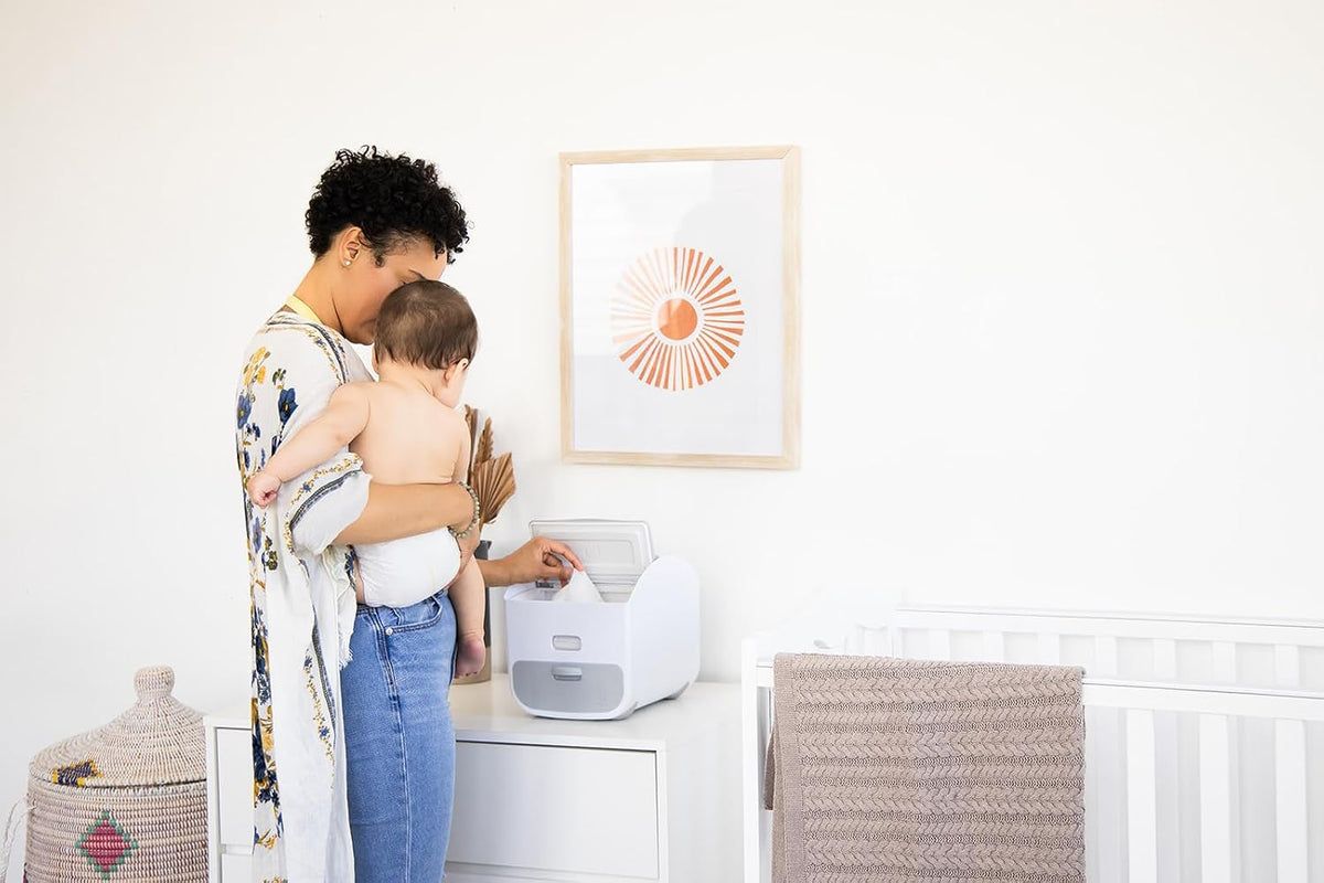 Portable Diaper Caddy & Changing Mat, Taupe