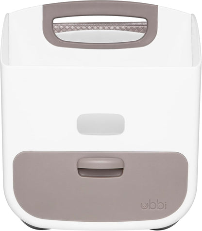 Portable Diaper Caddy & Changing Mat, Taupe