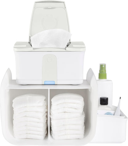 Portable Diaper Caddy & Changing Mat, Taupe