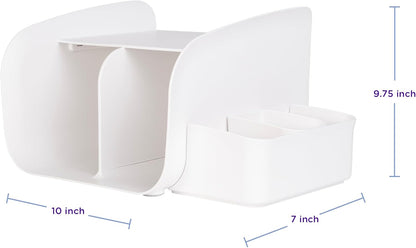 Portable Diaper Caddy & Changing Mat, Taupe