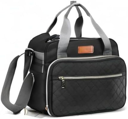 Small Diaper Bag Tote for Girls Baby Nappy Bag - Travel&Outdoor Stroller Organizer Cute Diaper Maternity Bag for Mom Daddy