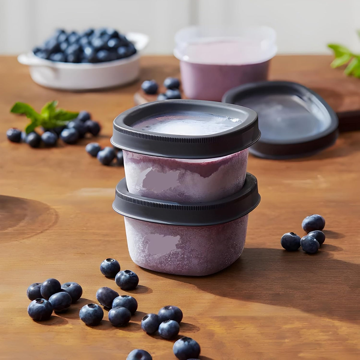 Pack of 3 Freezer Jars 8 oz (Half Pint 3pk)
